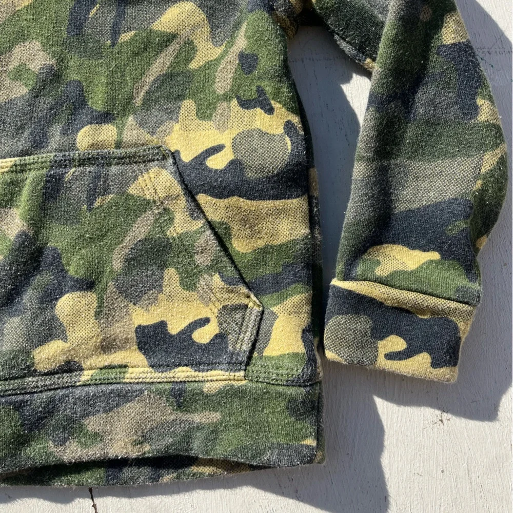 Kid's Nike Hoodie‎ Camo Swish Logo 2T Outdoor Camping Hike Logo Streetwear